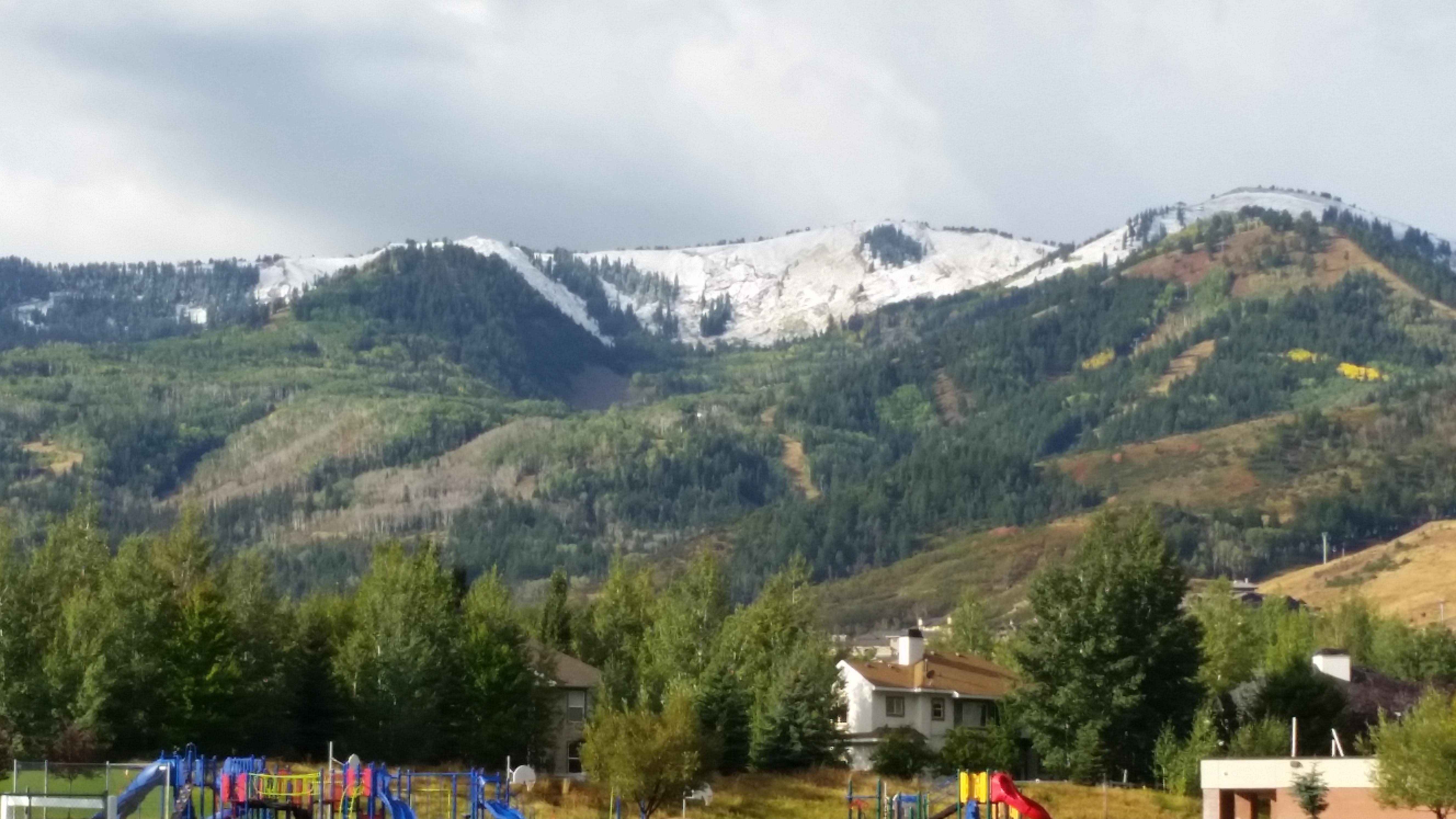 First Snow in Park City